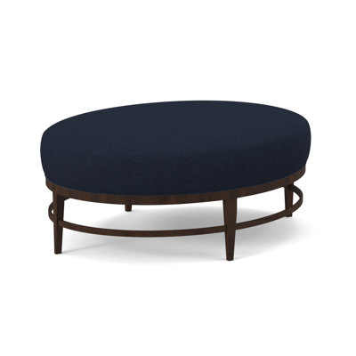 Elliptic Upholstered Ottoman