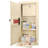 0.82 CUBIC FT LEFT OPEN BEIGE  BIOMETRIC WALL SAFE