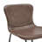Mald Upholstered Adjustable Height Counter Stool with Metal Frame-1340434313-1221565058