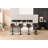 Adjustable Height Counter Stool with Metal Frame