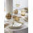 Blue Bay White 12-Piece Dinnerware Set