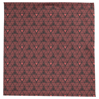 Classic Hand Drawn Triangles Tablecloth