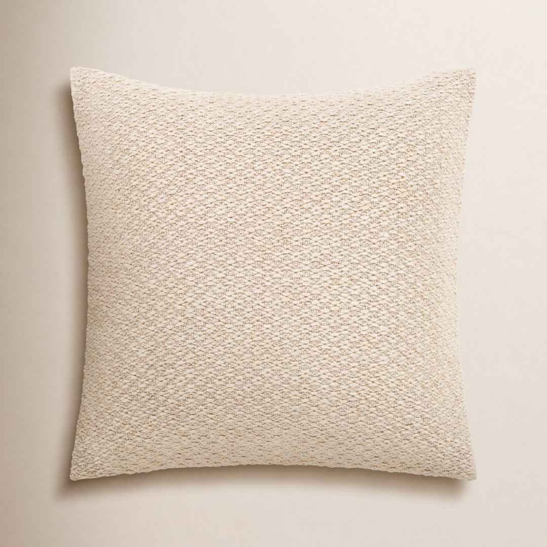 Hemlen Wool Blend Throw Square Pillow Joss & Main