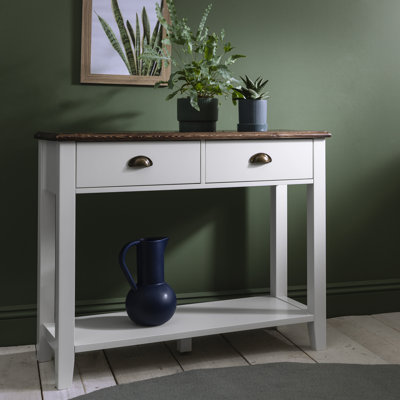 Hendrickson 97cm Solid Wood Console Table