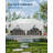 Instant Pop-Up Canopy Tent, 6 Removable Sidewalls Rectangular-112864256