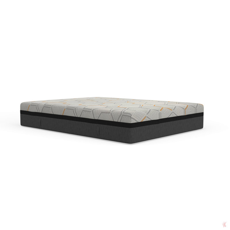 14" Hybrid Copper Gel Cooling Memory Foam Mattress With Edge Support And Air Ridge Foam, King, 14"