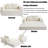 Upholstered 71'' Sleeper Sofa-1015298231
