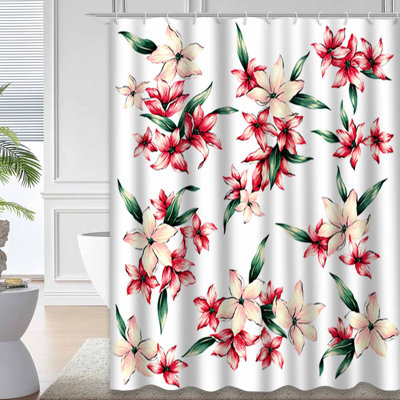 Flower Tropical Floral Hawaiian Watercolor Abstract Aloha Art Beautiful with 12 Hooks