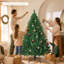 Arbre de Noël artificiel pin vert-1106599563