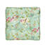 Set Of Two Outdoor Floral Green Seat Cushions