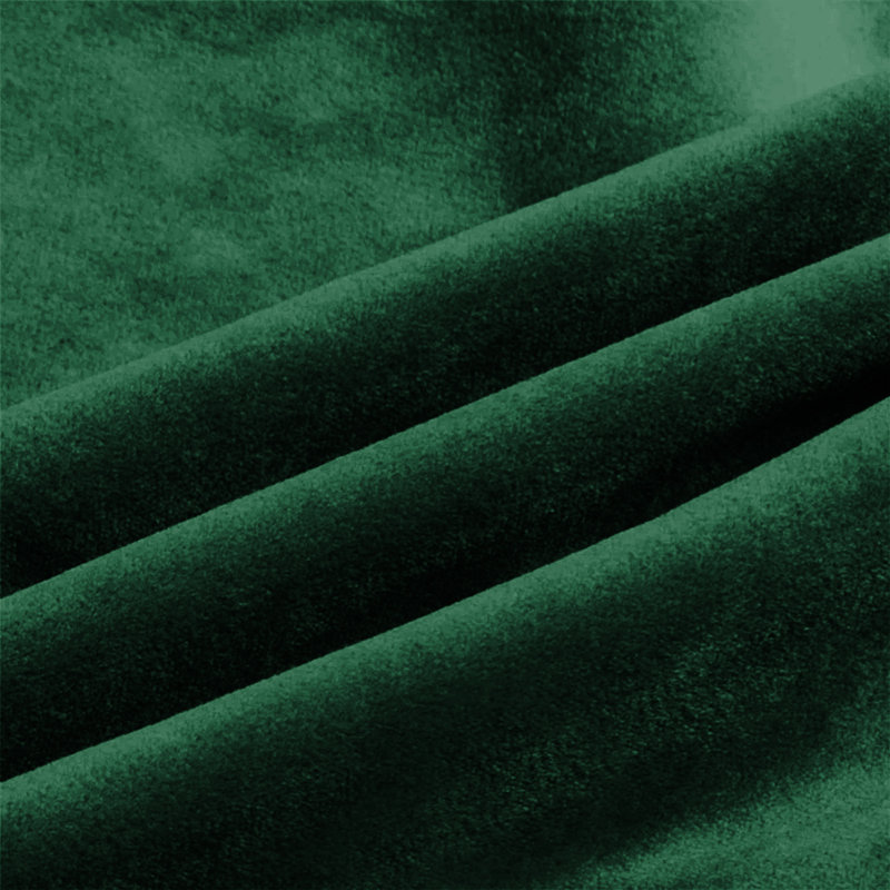 Elegant Decorative Throw Pillow Case For Sofa, Couch & Bedroom -Set Of 6, Dark Green