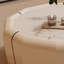 Table basse légère de style crème en pierre