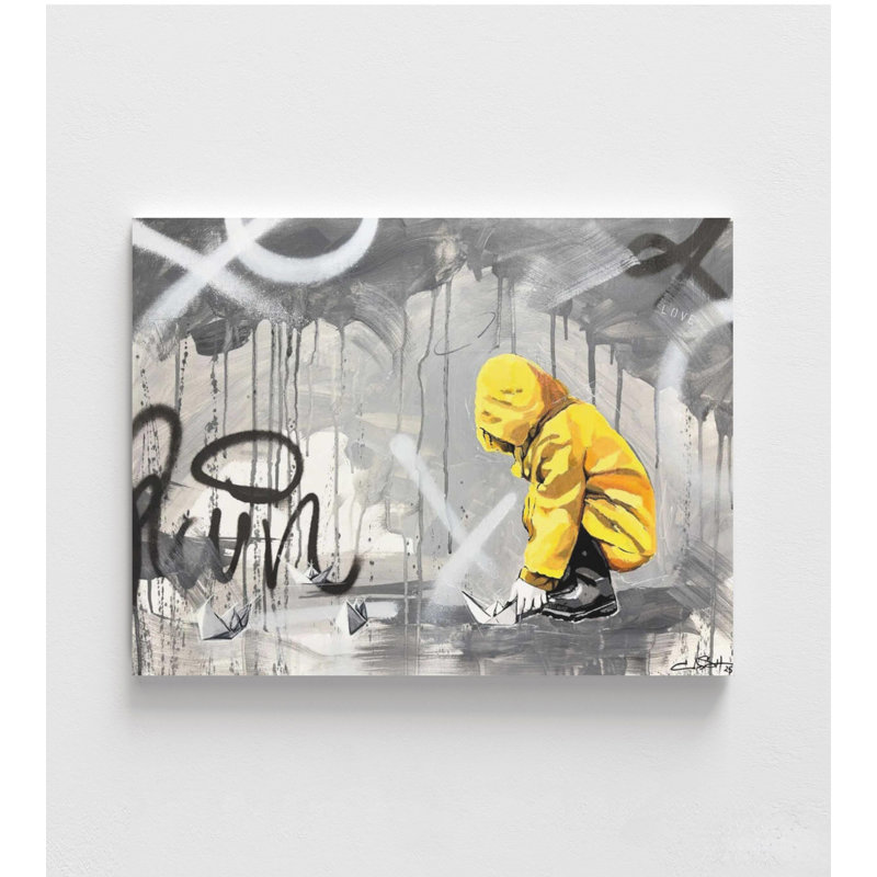Pop Art Graffiti Print fragile voyages (formats et cadres multiples), H 42 po x l 56 po, Ne s’applique pas, Ne s’applique pas