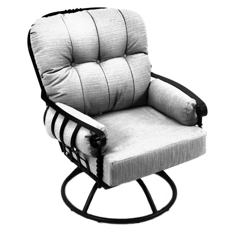 Chaise de patio avec coussin Urquhart, Spectre Sunbrella® coriandre