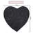 Schoenberger Heart Shape Bath Rug 25"x25"-1621082619