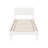 Phoenix Wood Platform Bed with Matching Footboard-324910955-324910948