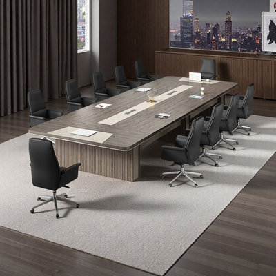 Table de conférence multi-personnes avec douille
