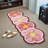 Flower Non-Slip Soft Imitation Cashmere Irregular Home Living Room Bedroom Carpet-1763562039