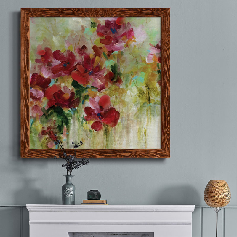 «Happy Fall», art textuel sur toile, Cadre en érable, H 17 po x l 17 po x P 1,5 po