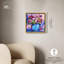 Art floral abstrait sur toile abstraite-104333744-111779748