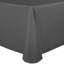 Ensemble de 5 nappes ovales en polyester et lin-66336481-66336492