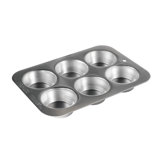 Nordic Ware 6 Cup Compact Ovenware Muffin Pan