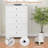Modern 5 Drawer Wood Dresser with Deep Drawers, Storage Chest for Bedroom-68684603