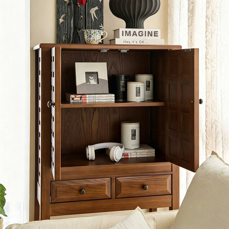 3D Geometric Accent Cabinet