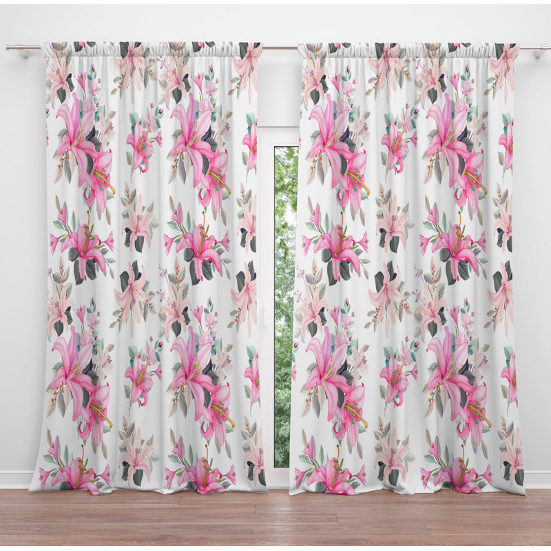 Paire de rideaux obscurcissant en polyester Hanzhe, L 40 po x L 52 po