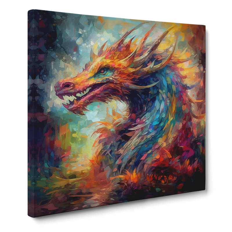 Dragon Impressionism No.2 - No Frame Print