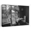 Breakfast time Contemporary Giraffe Architecture Wall Art Print 1 Piece Wrapped Canvas Wall Art-1359417500