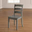 Chaise d'appoint à dossier en échelle en bois massif Alexa-Mae-2089556116