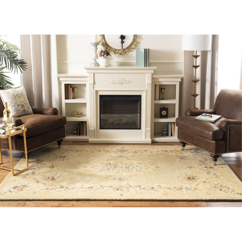 Tapis en laine touffeté à la main Molter, Rectangle 9 pi 6 po x 13 pi 6 po