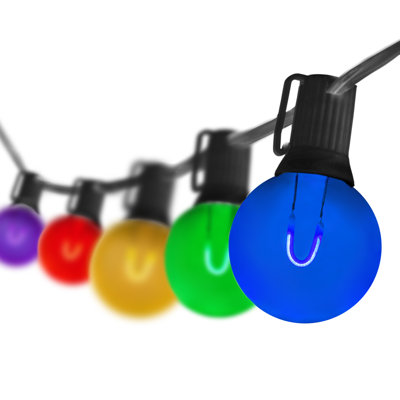 Alexandrea Outdoor 10 - Bulb 10'' Plug-in Globe String Light