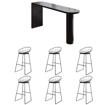 Petite table haute et chaise