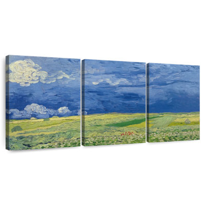 Alvord Wheatfields Under Thunderclouds