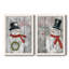 «Let It Snow Snowman», ensemble de 2 reproductions d'art textuel-1016245620-1016245516-1016245618
