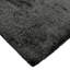 Natonia Shiny Shaggy Charcoal Area Rug-1020311388