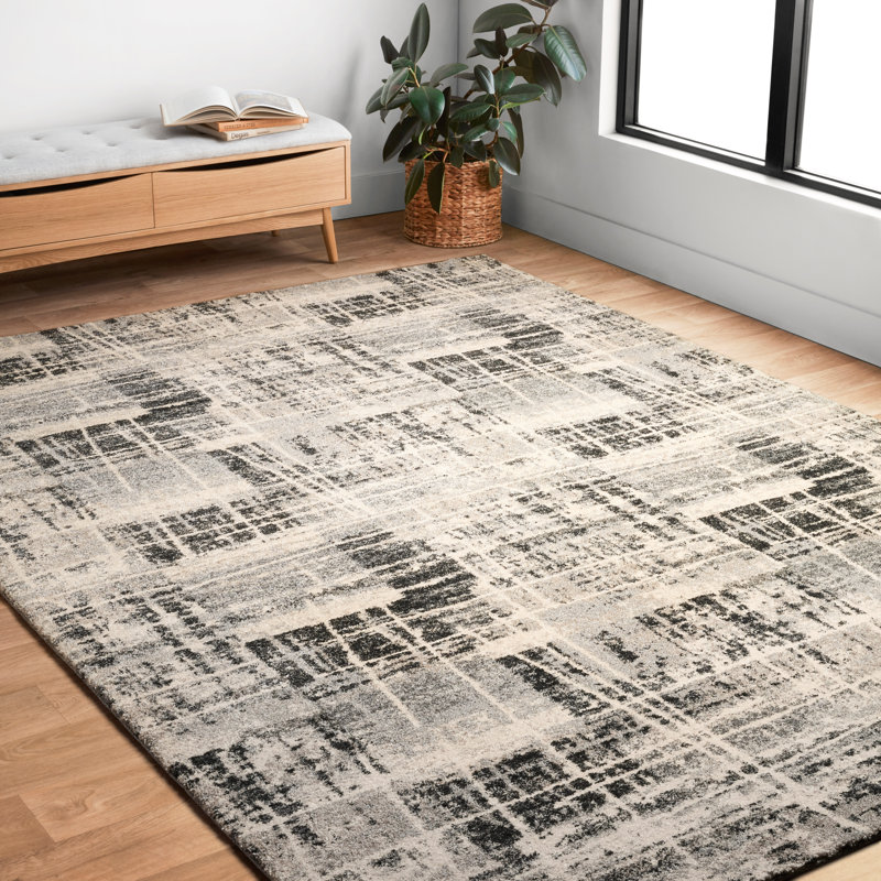 Aparicio Plaid Indoor Rug, Rectangle 9'2" x 12'7"