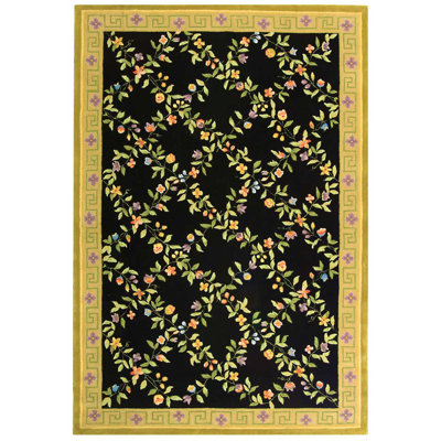 Berkley Wool Pile Floral Rug