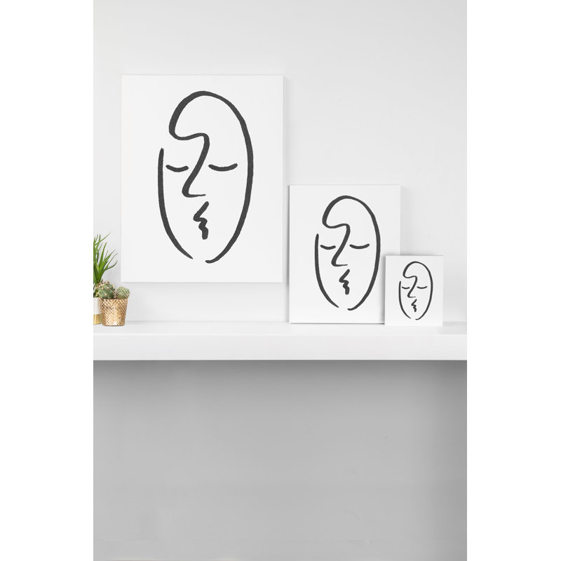 «You and Me», reproduction, H 10 po x l 8 po x P 2 po, Toile tendue