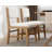 Upholstered Dining Chairs With Rectangular Cushion Back