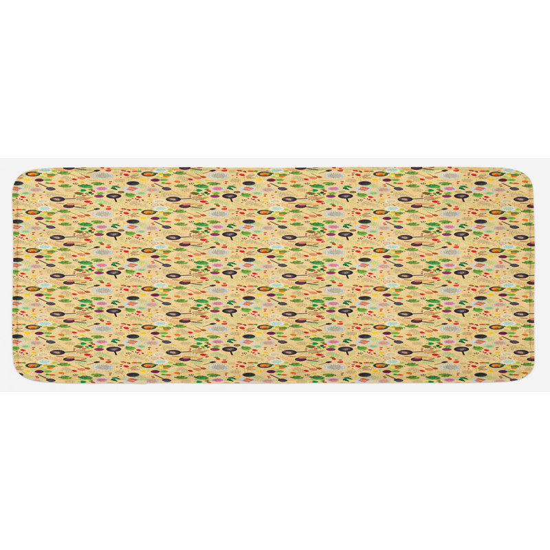 Tapis de cuisine à légumes