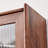 Pure solid wood black walnut bookcase