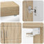 Vanity & Mirror Set-186673991