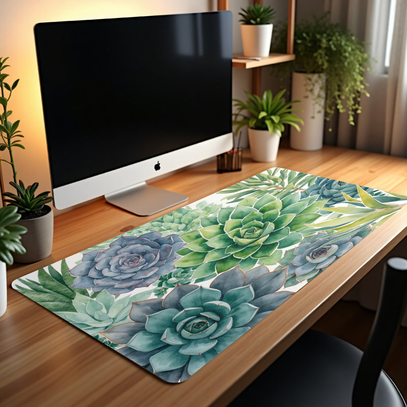 Polyester Desk Pad, 23.6x13.8