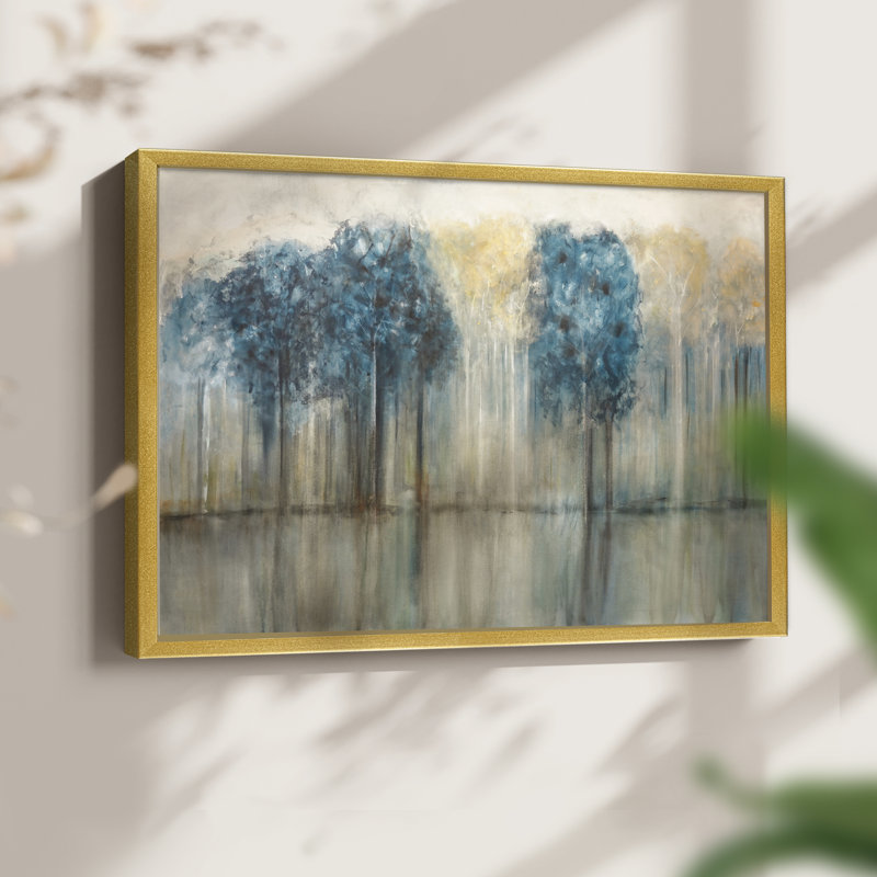 Tree Line -Framed Print - Restickable, 8" H x 10" W
