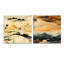Marozas - Ensemble de 2 peintures murales abstraites en acrylique-103924009