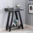 Stylish Two-Shelved Console Table for Home Enhancement and Organization