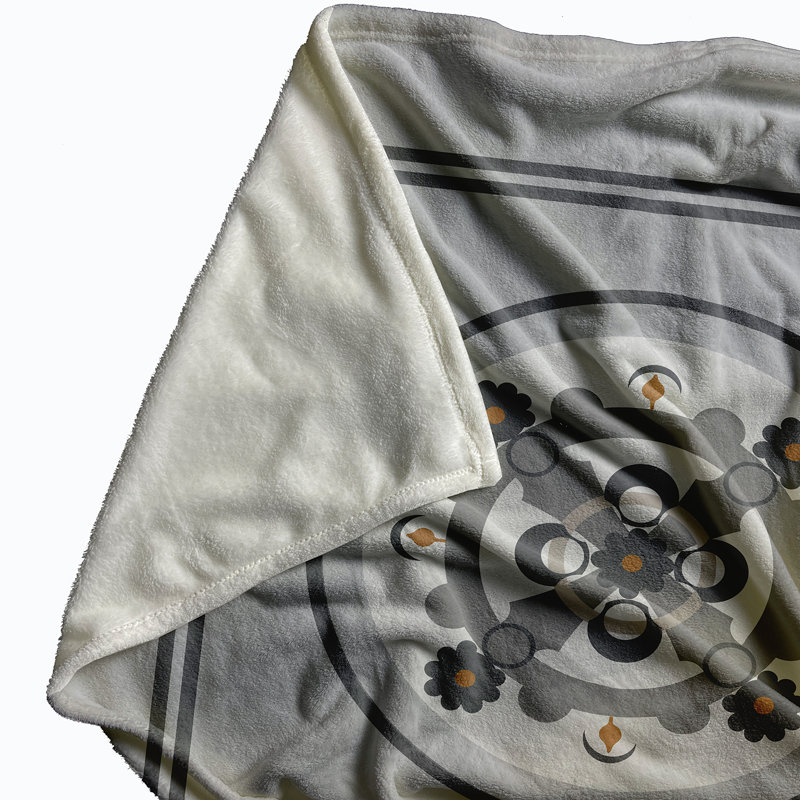 Schuetz Plain Weave / Muslin Throw Blanket, Grey
